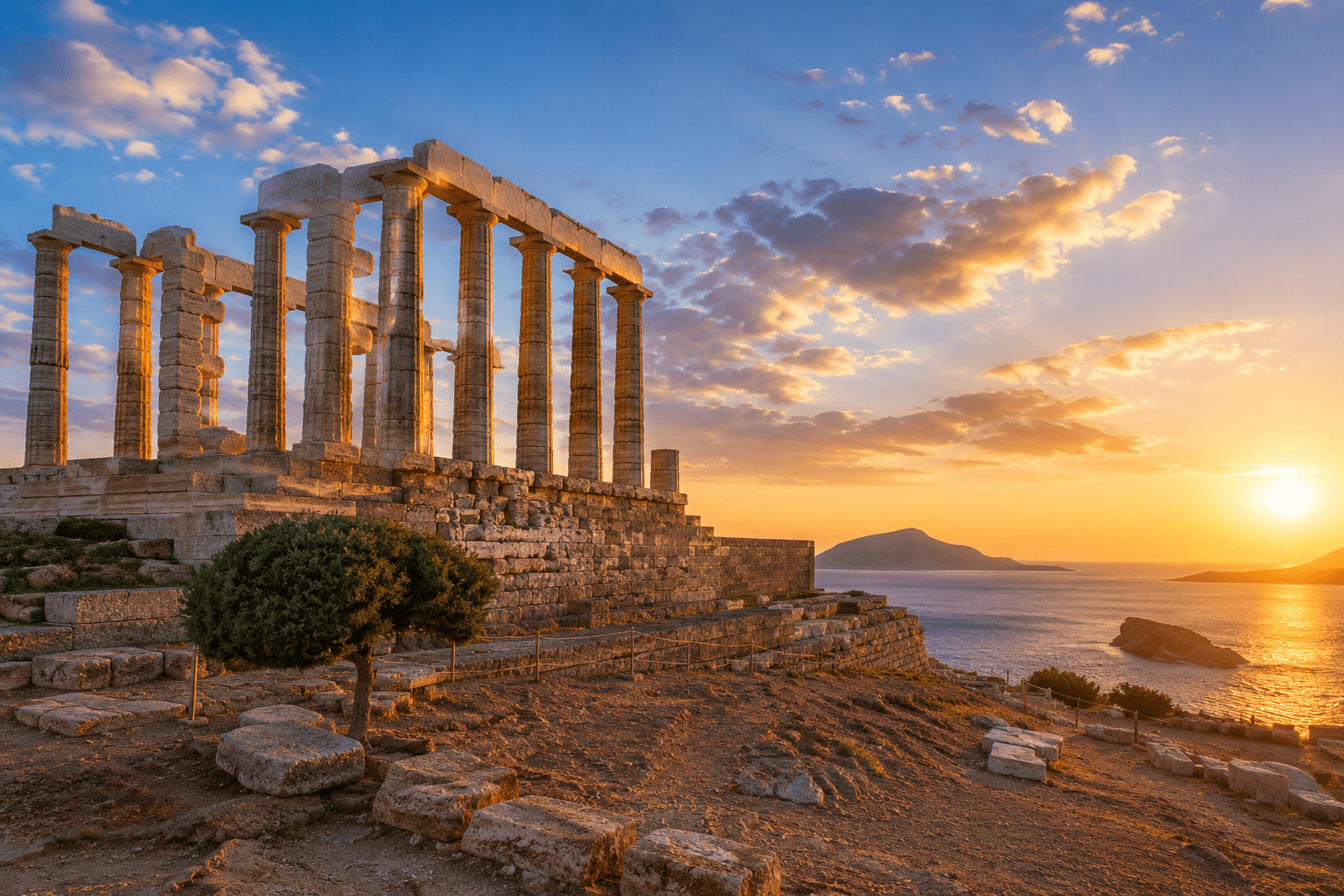 Temple of Poseidon — Sounion