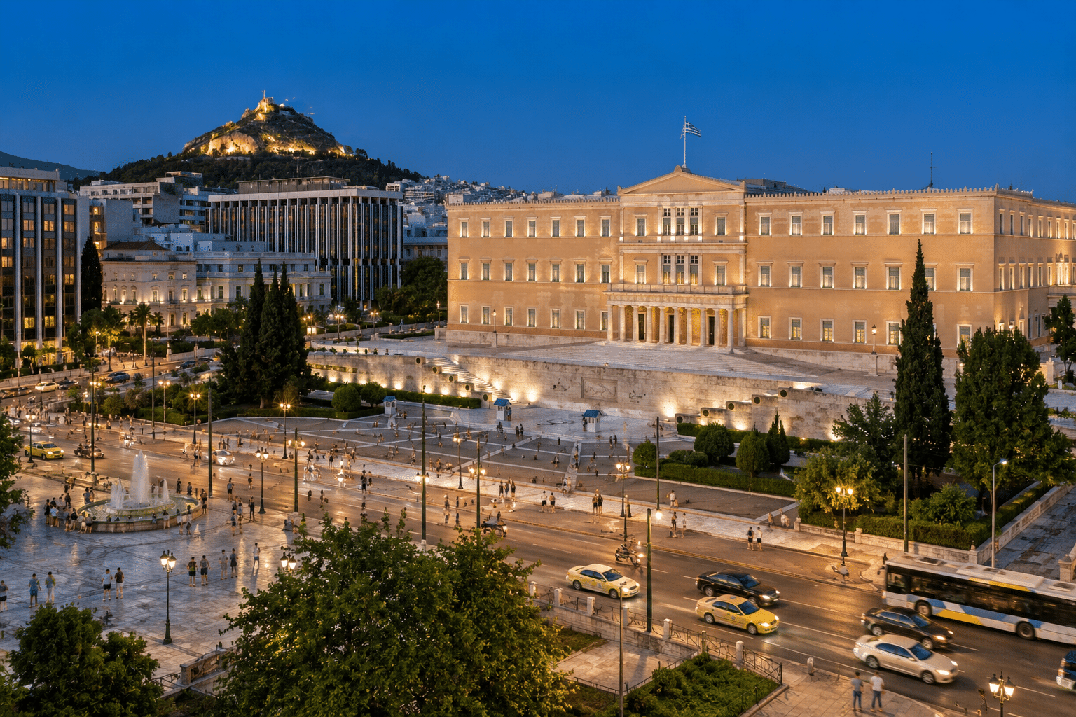 Athens — Departure